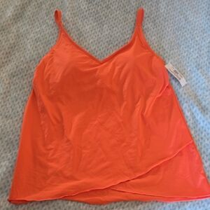 CLEARANCE! Vibrant Orange Women's Swim Camisole